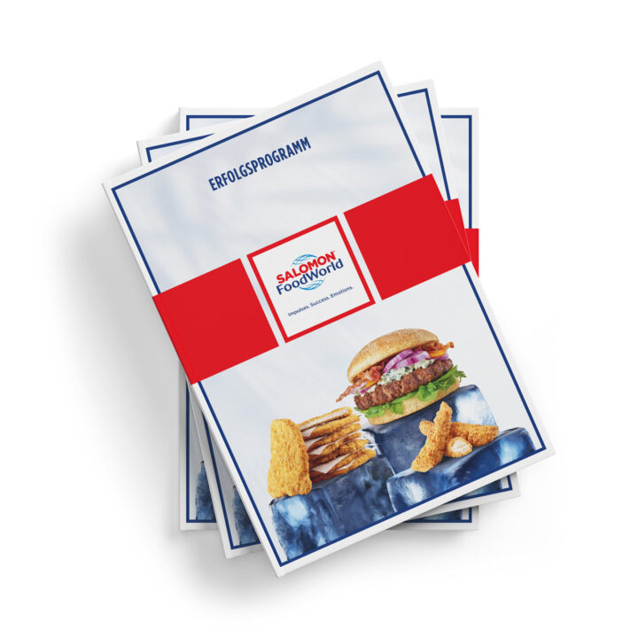 SALOMON FoodWorld Werbematerialien gestaltet von NEONBOLD